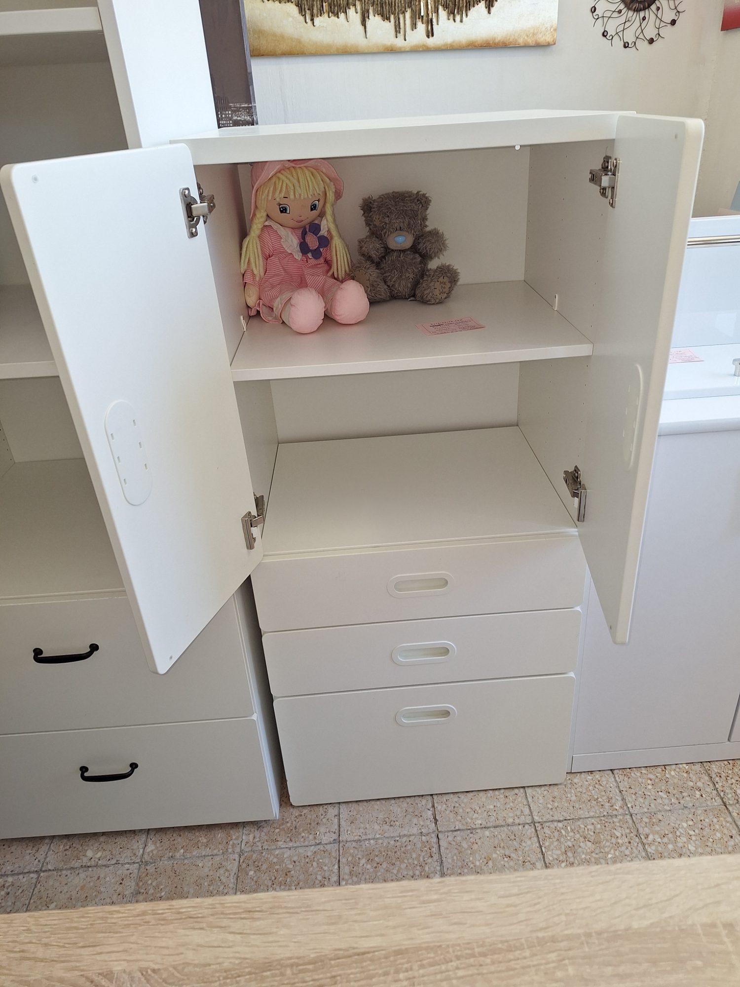 Ikeás praktikus ruhás szekrény Stuva márka – 2. nézet